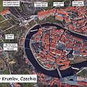 cesky Krumlov map